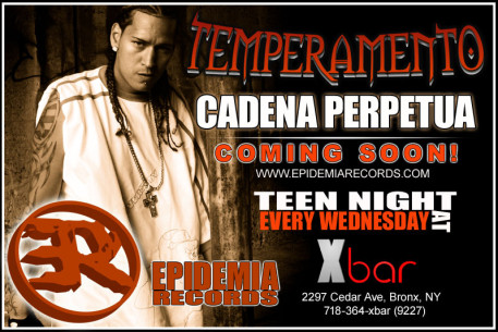 Temperamento - Latino Hip Hop - Banner Design